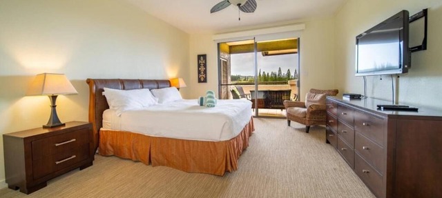 Golf Villas Gold Partial Ocean View 1 Bedroom at The Kapalua Villas Maui