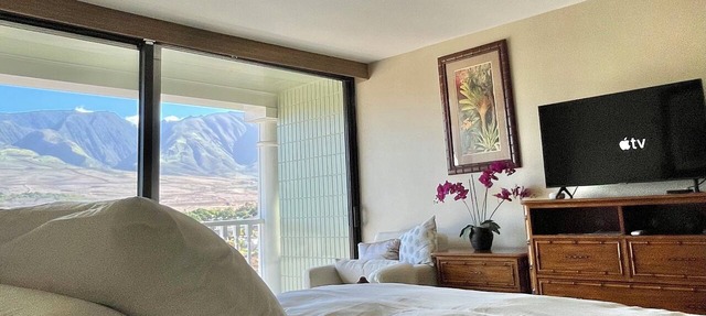 Guest Favorite: Beachfront Studio Turtles, Monk Seals, Surf & Mountain View
