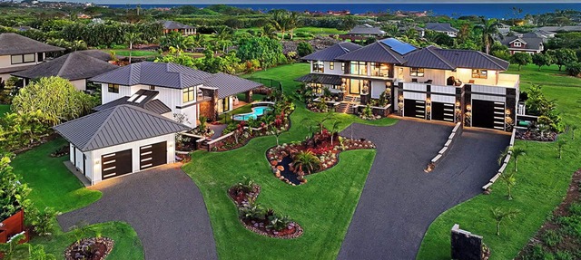 Hale Kahili: 8BR Ocean View Estate w/Pools+Spa!