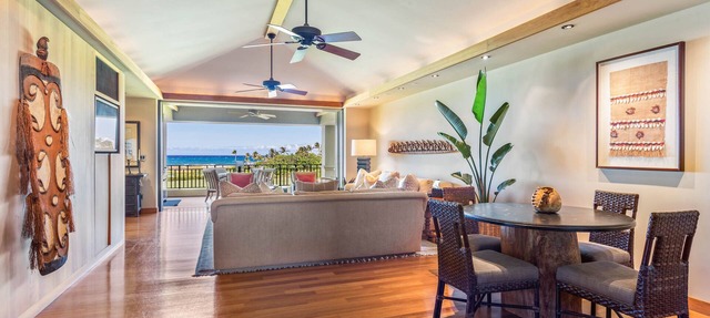 Hualalai Golf Villa 4202 - Oceanfront + Prime Location + Room Service