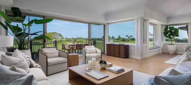 Hualalai Resort Palm Villa 140C - Pristine, Ocean View!