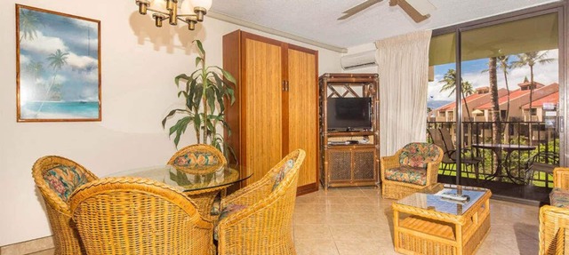 Island Energy in Suite w/Lanai, Washer/Dryer, WiFi, Kitchen–Kamaole Sands 7302