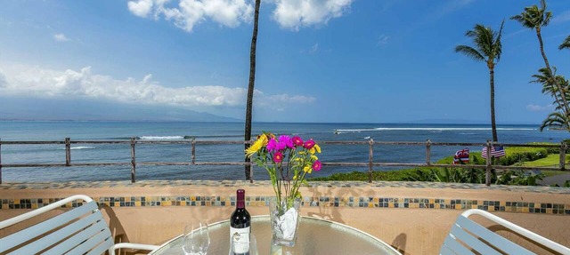 Island Sands Unit 206 Direct Oceanfront View. Enjoy the saltwater oceanfront swimming pool.