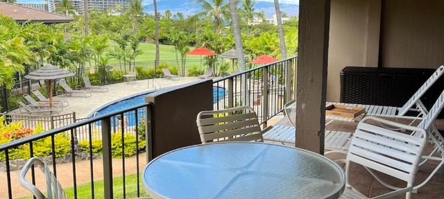 Kaanapali Condo, Pool View Lanai, Black Rock Beach, Maui Eldorado C202