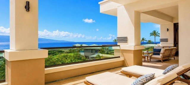 Kapalua Bay Resort | Ocean View 6 BR | Car Incl. w/6+ Nights | MON ML-1165 by KBM