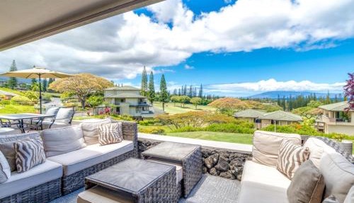 Kapalua Golf Villas 6 FREE Rental Cars KBM Resorts Large Bedrooms 6 Units 9 Bedrooms ML-2369