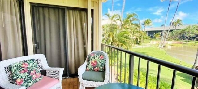 Kauai Beach Villas D-9 . Centrally located . & Lagoon view