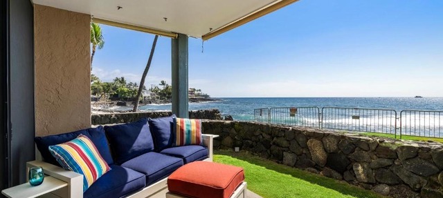 Kona Reef#A1: Sand & Surf Beachfront Corner!