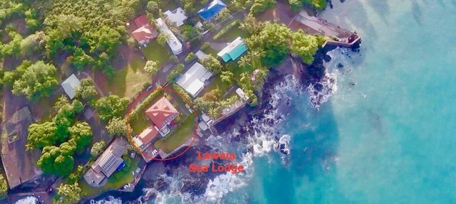 Lawai'a Sea Lodge Downstairs - Ocean Front - Hosted - KAYAKS INCLUDED