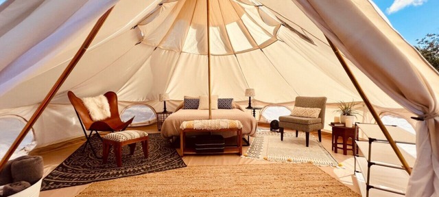 Maluhia · Cozy Bell Tent On Hawi Nani Ranch
