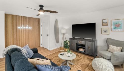 Modern Princeville 1 bedroom, AC, King Bed, Hanalei