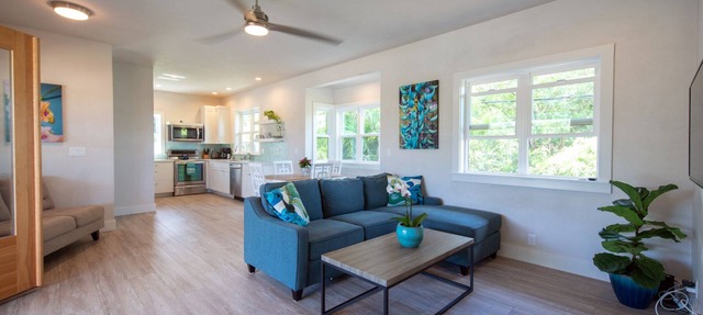 NEW FABULOUS Ku'au Ko 2 bed 2 bath beach ccottage- AC every room 1 mi to Paia