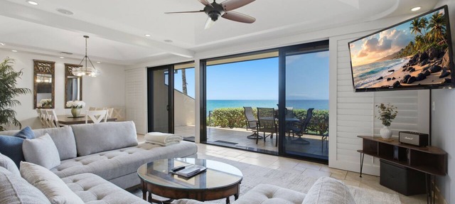 Newly Remodeled/Refurnished Oceanfront Makena Surf Condo - Ground Floor