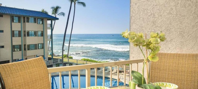 Ocean View Condo, Stunning Views! - Kona Reef E-22 by Casago Kona