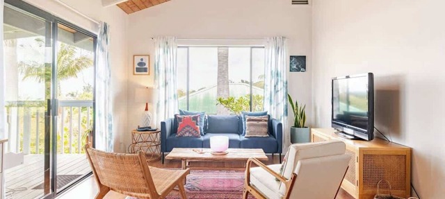 Ocean View Moroccan Oasis w/Yoga Deck & AC