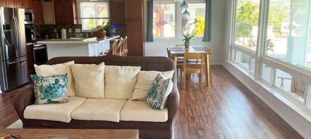 Oceanfront paradise with AC and wifi close to Hilo