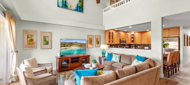 Poipu Group Retreat, 3 Condos, Sleeps 28, AC