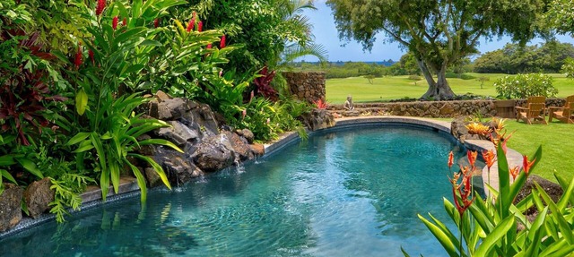 Poipu Ocean Views Huge Heated Pool 3 Primary Suites Luxury HI Modern Home
