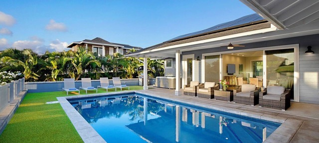 Pomaika'i : New Poipu Villa w/Pool+Spa Near Beach