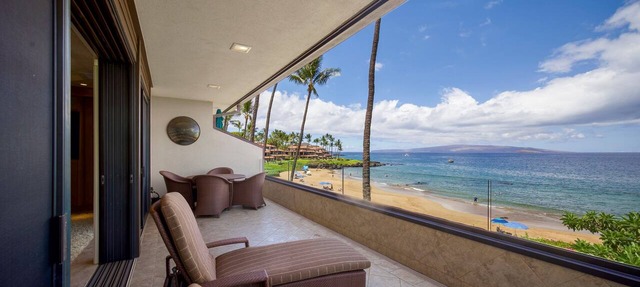 Prime Oceanfront Location – Beautiful Makena Surf #B-208 with Panoramic Views