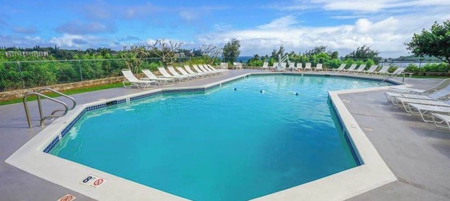 Relax Poolside in Lihue After Island Adventures
