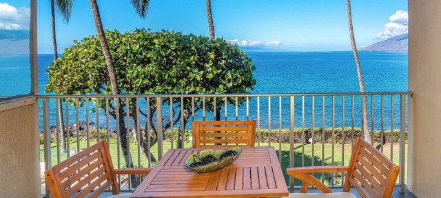 Royal Mauian #314 - Oceanfront Maui Condo with Easy Access to Kamaole Beaches