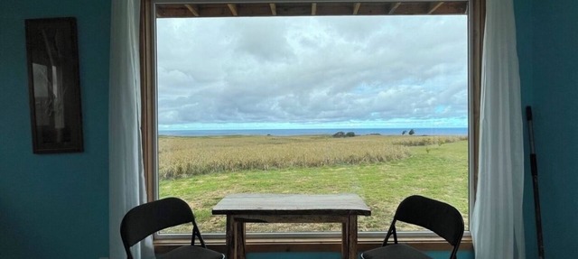 Scenic view of the ocean