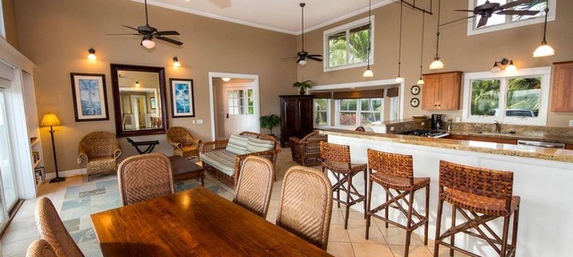Secluded Oceanfront Villa with Spectacular Views of Kekaha Beach in Kauai, Hawaii