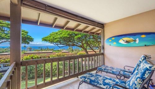 Spacious 2 Level Ocean View Kaanapali Condo - AC 2 Lanai Walk to Beach
