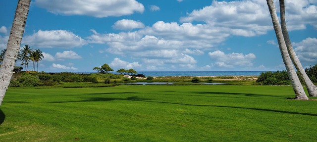 Stunning Ocean Views - Hualalai Resort- 18th Fairway - Prime Location - Golf Cart Included