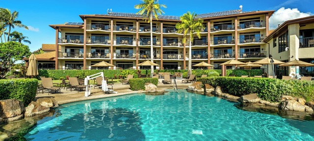 Summer Deal Oceanfront Poipu Condo with Heated Pool and Lanai