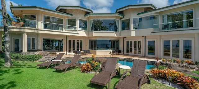 Top of the Line Beachfront Home in North Shore Oahu