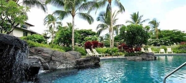 Tropical Ground Floor Unit at Mauna Lani Palm Villas w/Beach Club Access