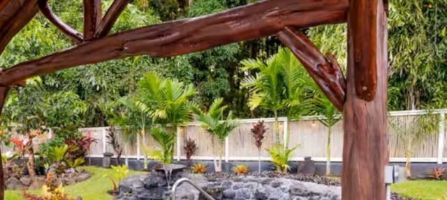 Two houses for the price of one at beautiful orchid farm.