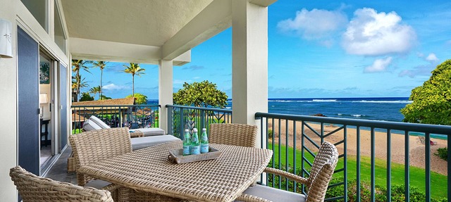 Waipouli Beach Resort H201 - Presidential Suite Oceanfront Penthouse Luxury