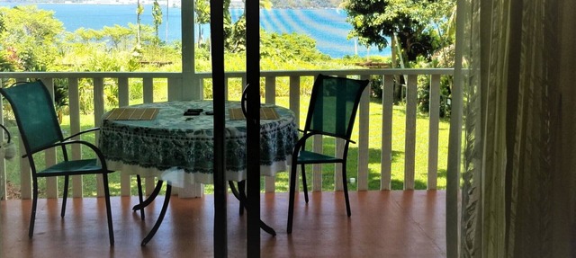 Watch ships passing from your lanai.