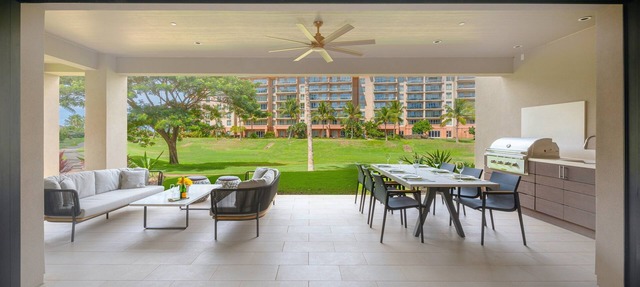 Welcome to Luana Garden Villa ground level Oceanfront Honua Kai Resort