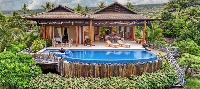 Where the Infinity Pool Meets the Pacific, Kona Oceanfront Estate