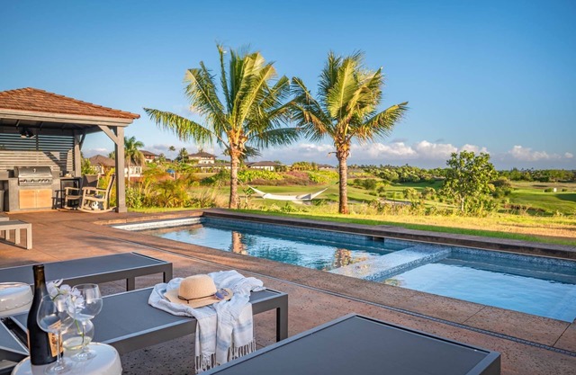 Elegant Kauai Villa + Guest House | Stunning Ocean Views | Private Pool, Hot Tub