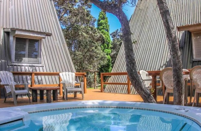 Fall Special! Hale Palila Volcano A-Frame Cottage with Hot Tub