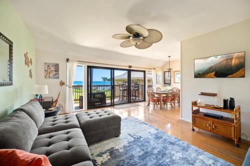 Kaha Lani 212 - Oceanfront 2BR Condo with Pool, Tennis & BBQs