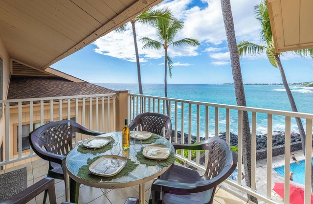 New Listing. Oceanfront condo with breathtaking ocean views.
