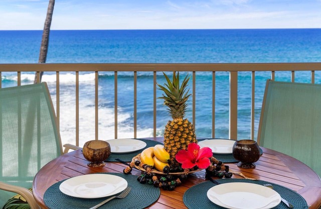 🏖️Ocean Front Deluxe | Top Floor | AC | Concierge Included