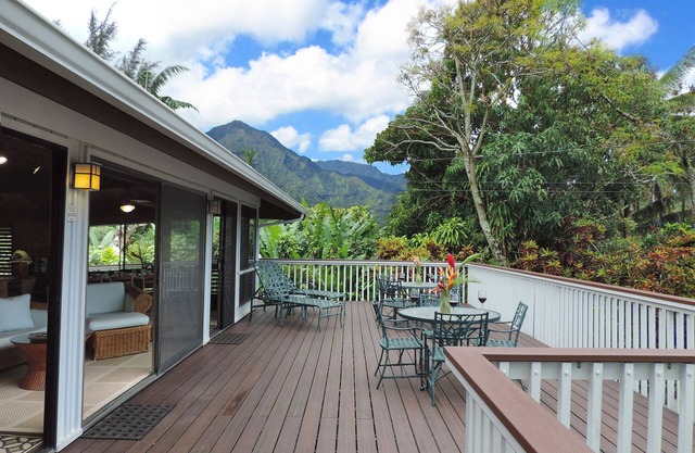 "Paulele Beach House" Perfect Hanalei location & great views