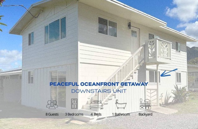 Peaceful oceanfront getaway