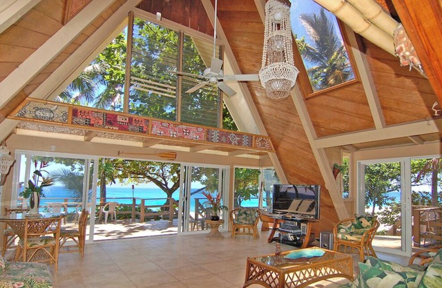 THE SUNSET BEACH HOUSE SEPT. SPECIAL-ONLY 1530/nt! ON THE SAND OF SUNSET BEACH!