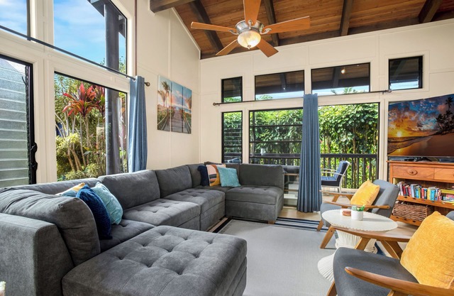 Unwind in Tropical Bliss @ Spacious Private Princeville Kauai Island Getaway