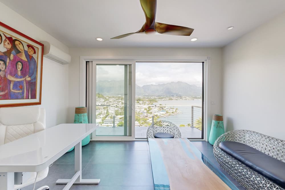 Kaneohe House | Luxurious modern home with multiple lanais, private elevator & views throughout