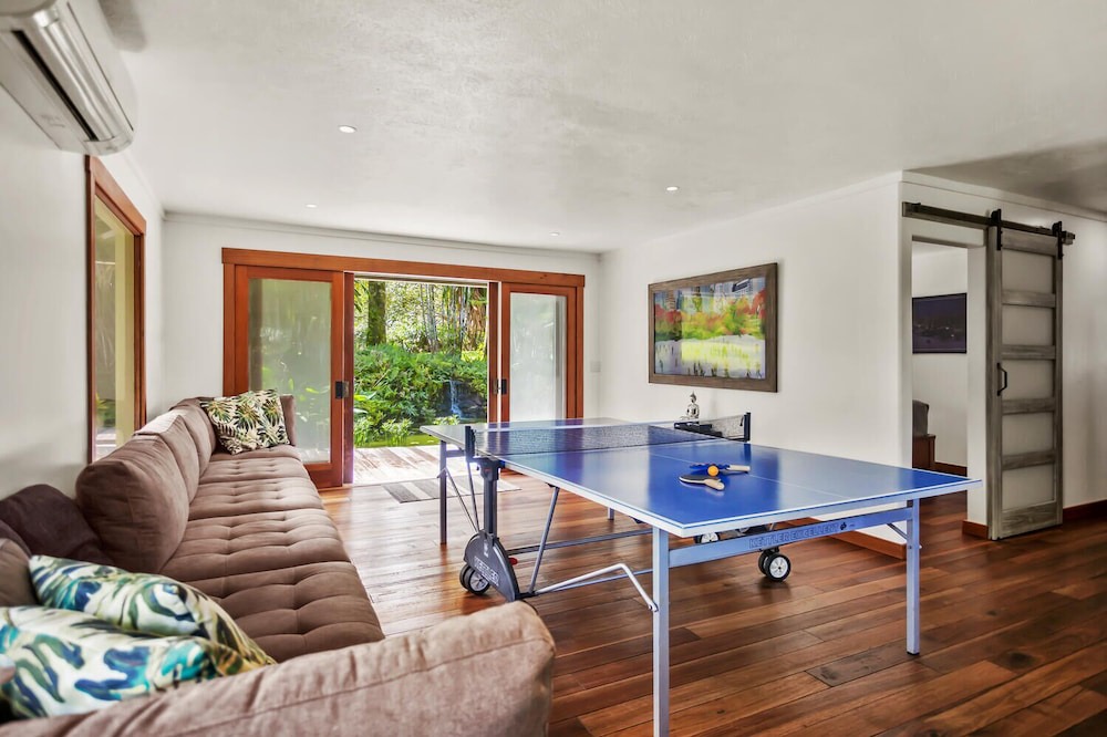 Kalihiwai House | Kauai's #1 Family Vacation Rental with Pool, Spa, Pickleball and Private Gym