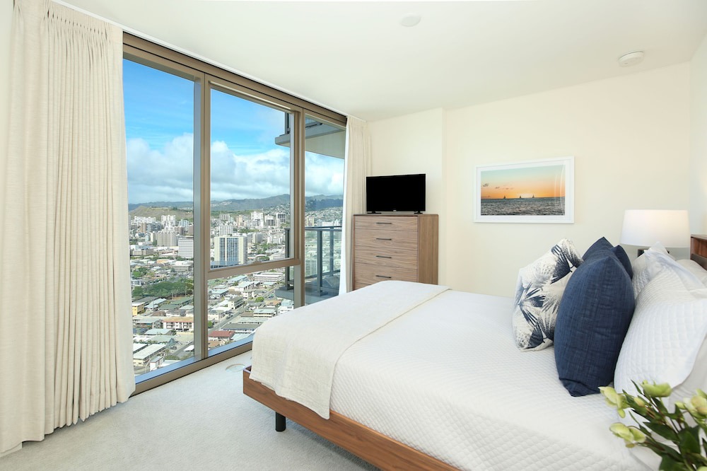 Ala Moana Condo | BRAND NEW Luxury Skyline Residence with Panoramic City & Partial Ocean Views!